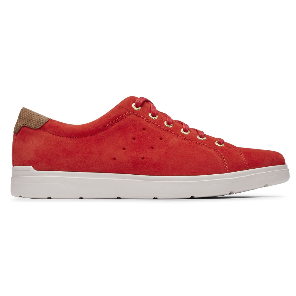 Rockport Singapore Mens Sneakers - Total Motion Lite Ltd Lace-To-Toes Red - GI5869713